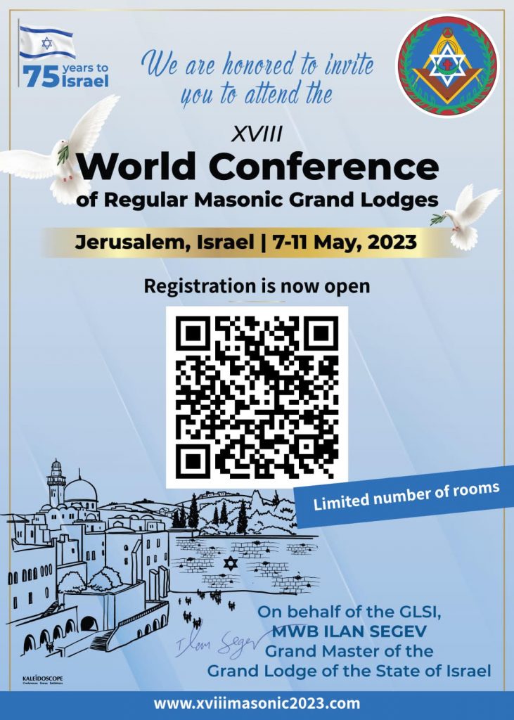 World Conference of Regular Masonic Grand Lodges 2023